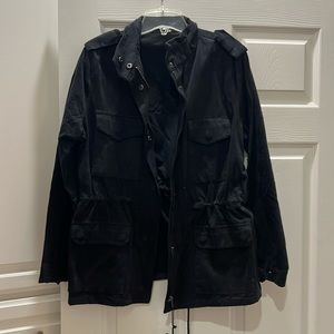 Black army jacket. Women. Large